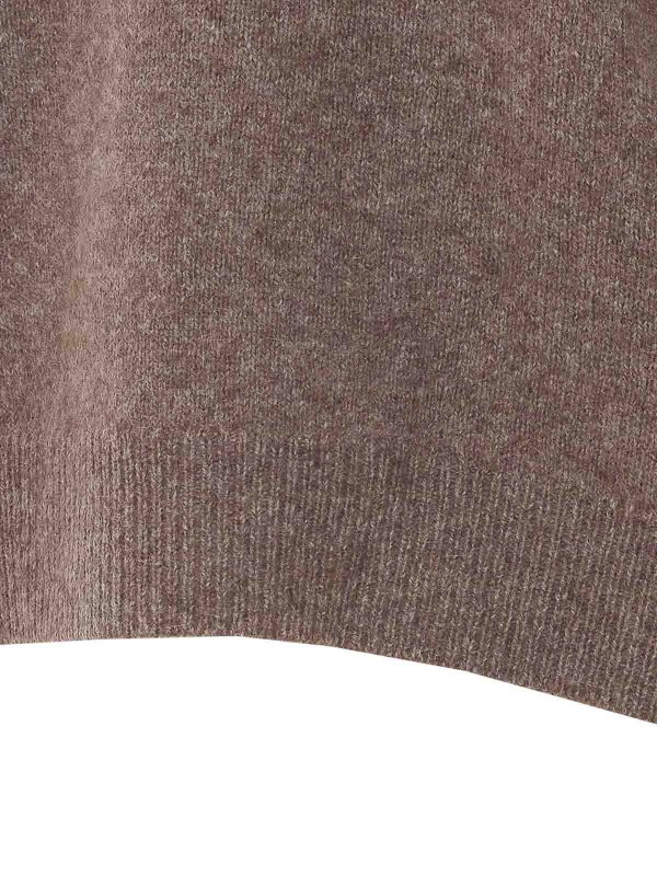The Best Shops LOULOU STUDIO: Strickpullover mit Rundhalsausschnitt - Rundhalspullover - Beige