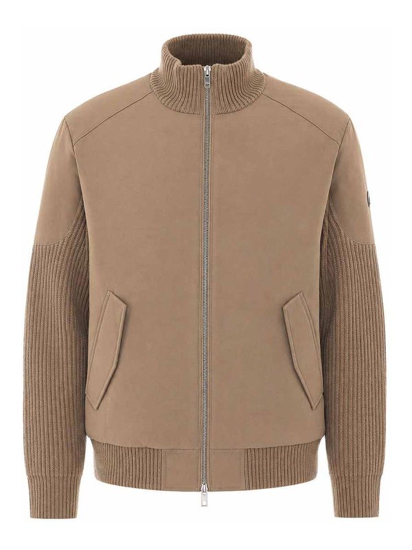 MOOSE KNUCKLES: padded jackets - Magnus Knit Down Jacket