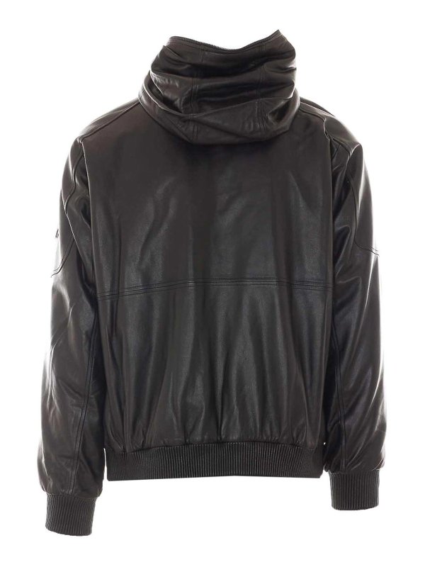 MOOSE KNUCKLES: Lederjacken online - Lederjacke - Schwarz