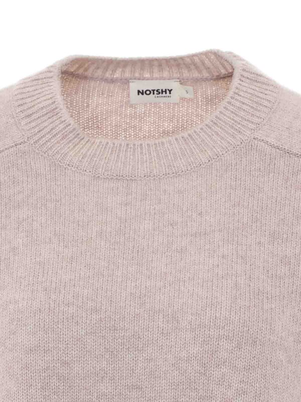 クルーネック - ベージュ shop online: NOTSHY