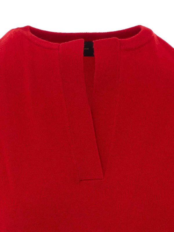 V-Pullover - Rot shop online: Pinko