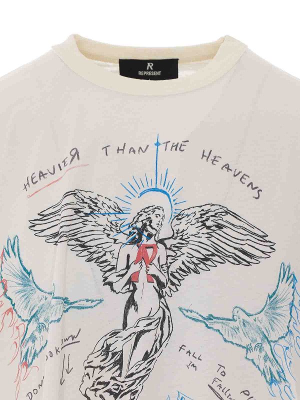 T-Shirt - Weiß shop online: REPRESENT