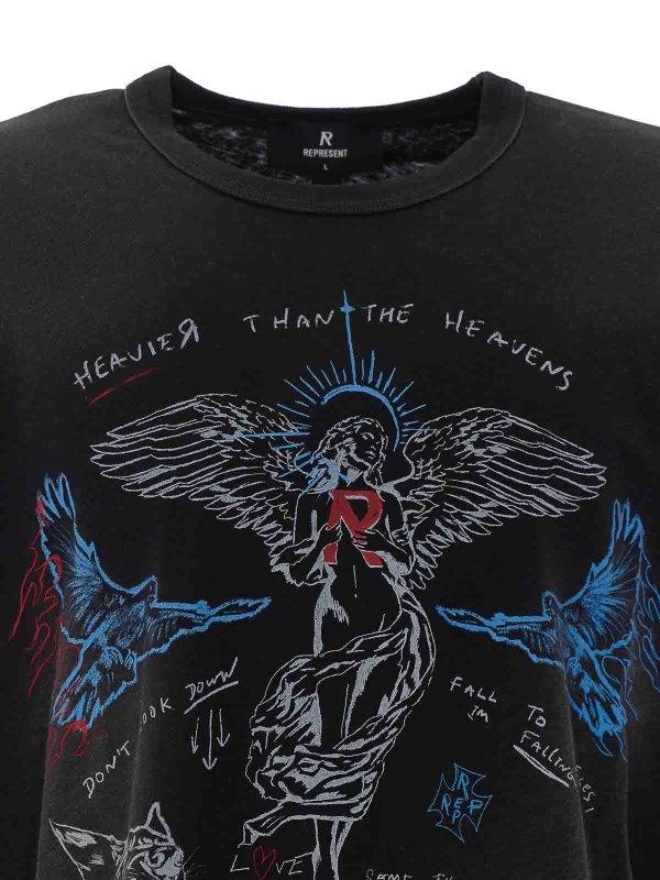 T-Shirt - Schwarz shop online: REPRESENT