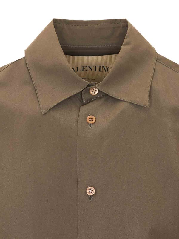 シャツ - 緑 shop online: VALENTINO GARAVANI