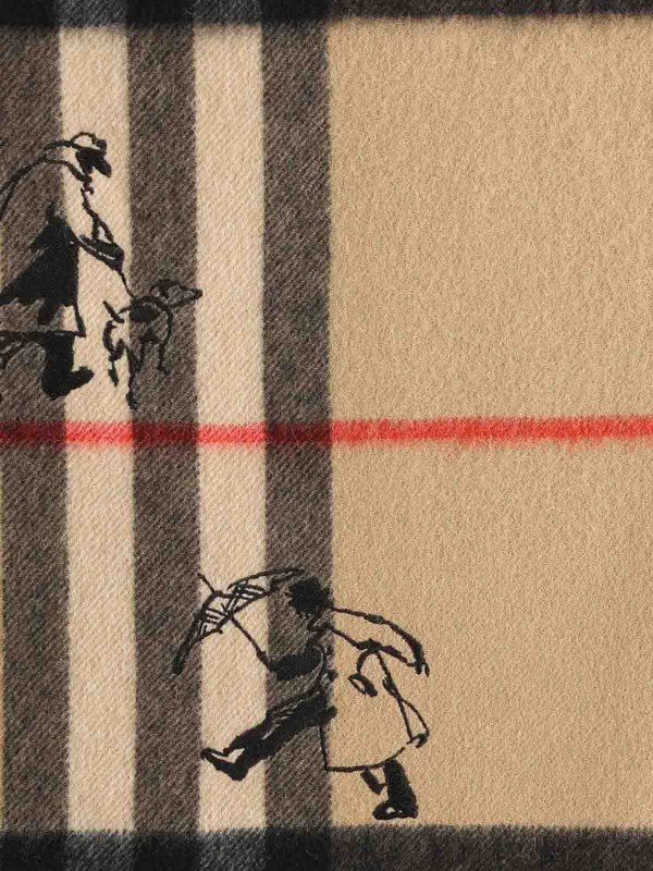 BURBERRY: スカーフ online - スカーフ - ベージュ