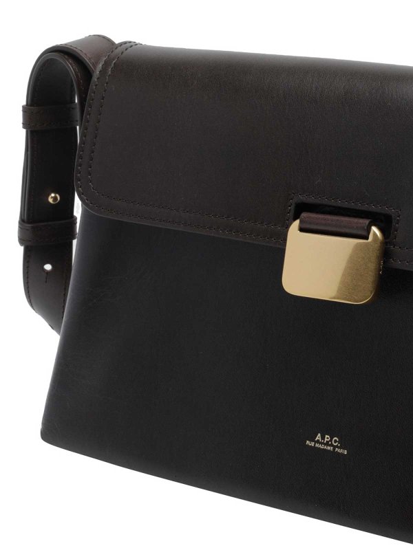 ショルダーバッグ - ブラウン shop online: A.P.C.