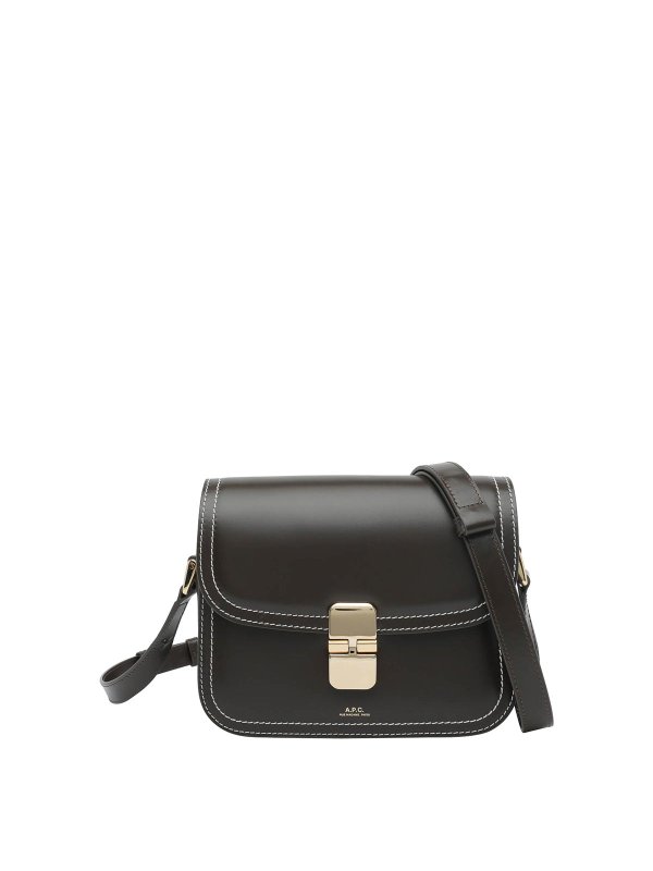 A.P.C.: borse a tracolla - Borsa a tracolla piccola Grace