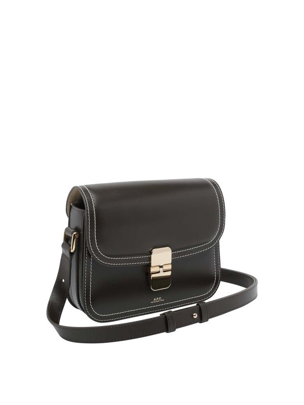 A.P.C.: borse a tracolla online - Borsa a tracolla piccola Grace