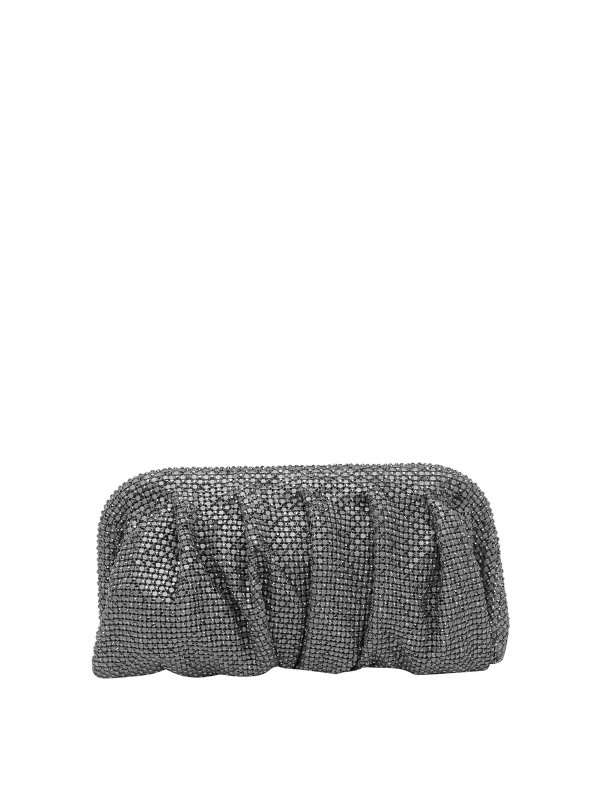 The Best Shops BENEDETTA BRUZZICHES: クラッチバッグ - クラッチバッグ - 銀