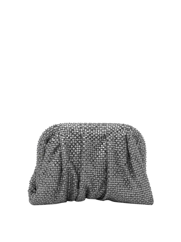 The Best Shops BENEDETTA BRUZZICHES: クラッチバッグ - クラッチバッグ - 銀