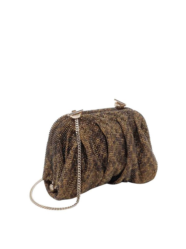 BENEDETTA BRUZZICHES: クラッチバッグ online - クラッチバッグ - 金