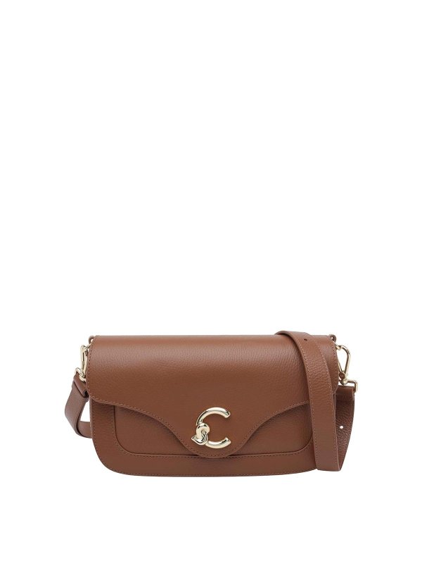 COCCINELLE: ショルダーバッグ - ショルダーバッグ - ブラウン