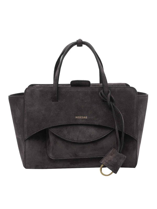 HIDESINS: Handtaschen - Shopper - Grau