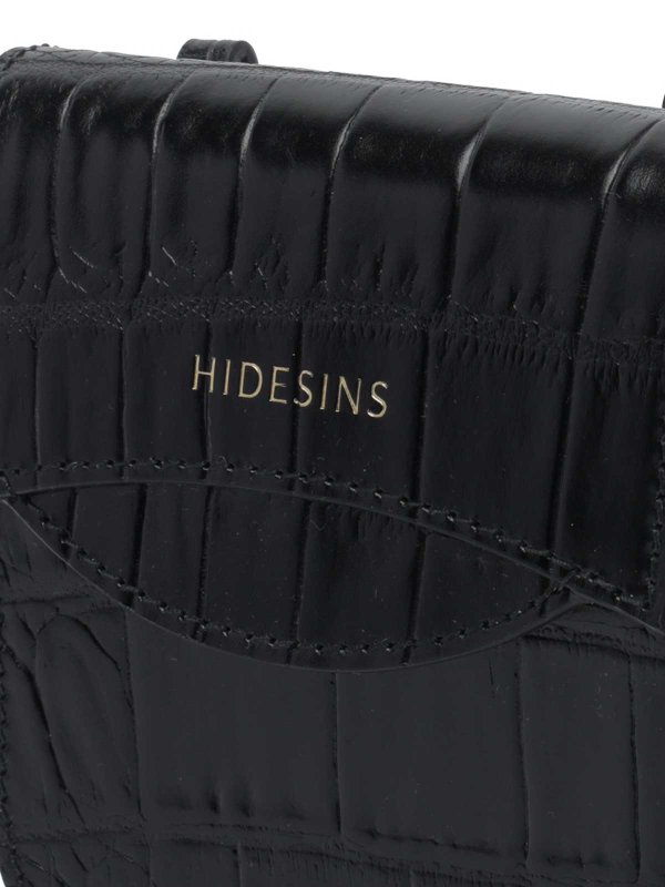 クロスボディバッグ - 黒 shop online: HIDESINS