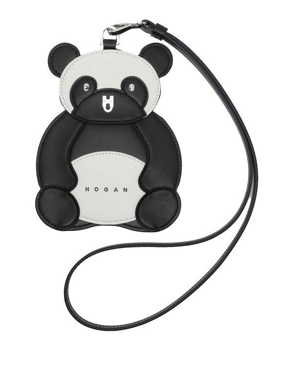 HOGAN: clutches - Logo Panda Cards Holder