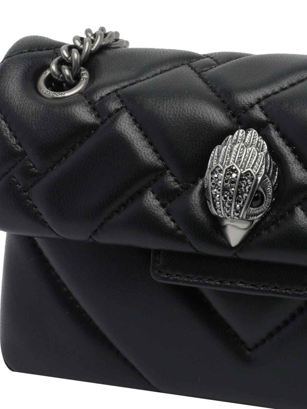 クロスボディバッグ - 黒 shop online: KURT GEIGER