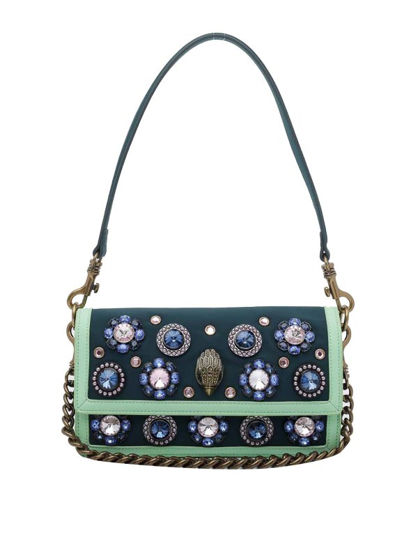 KURT GEIGER: ショルダーバッグ - ショルダーバッグ - 緑