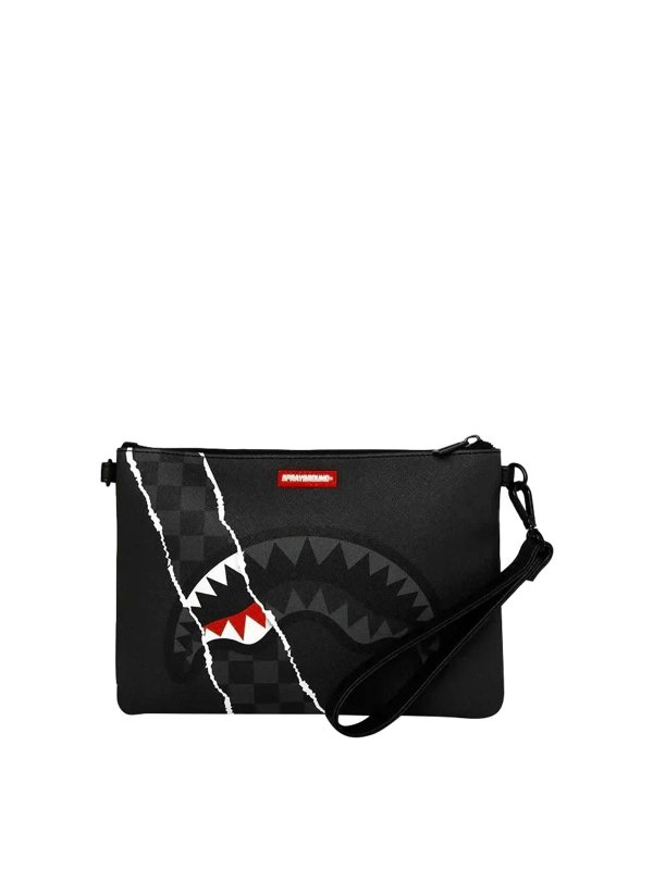 Black Scribble Shark Backpack shop online: SPRAYGROUND