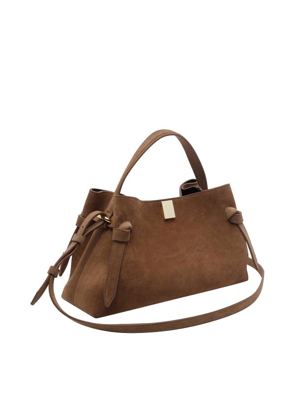 YUZEFI: Handtaschen online - Shopper - Braun