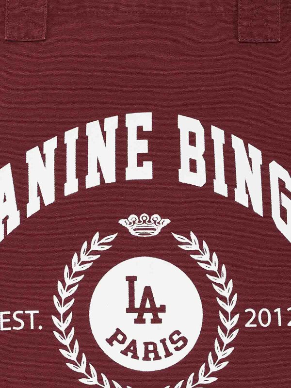 トートバッグ - 赤 shop online: ANINE BING