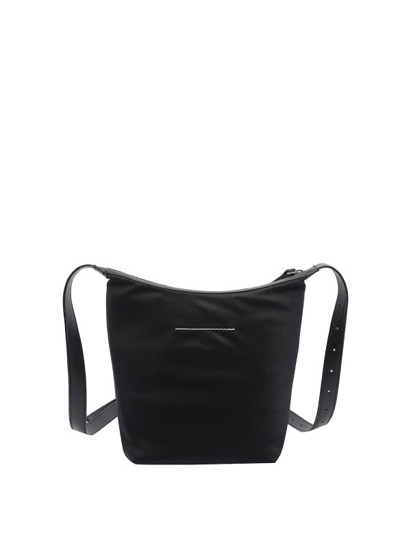 The Best Shops MM6 MAISON MARGIELA: クロスボディバッグ - クロスボディバッグ - 黒