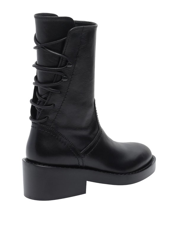 The Best Shops ANN DEMEULEMEESTER: ブーティー - アンクルブーツ - 黒