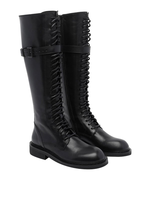 ANN DEMEULEMEESTER: ブーツ online - ブーツ - 黒