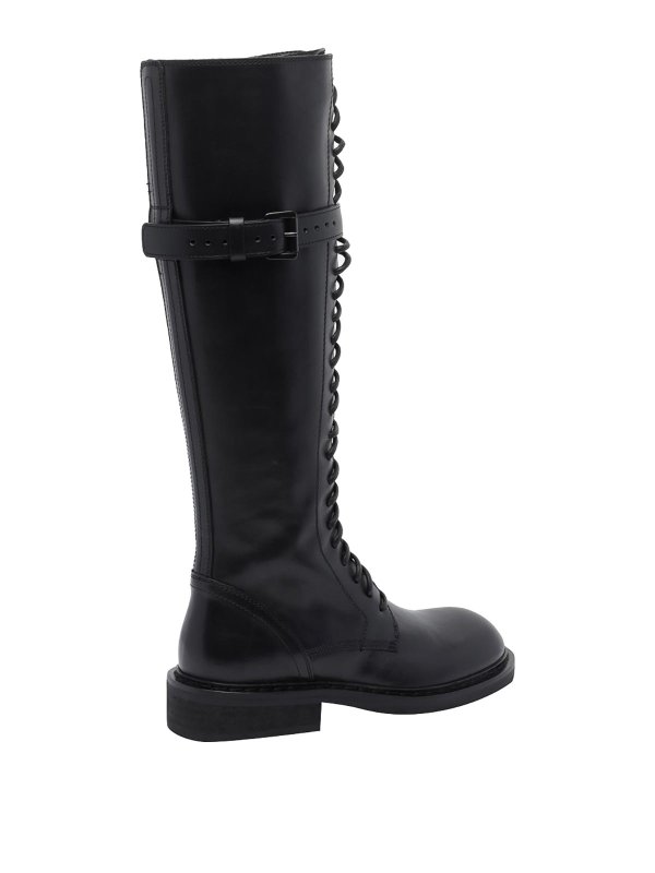 The Best Shops ANN DEMEULEMEESTER: ブーツ - ブーツ - 黒