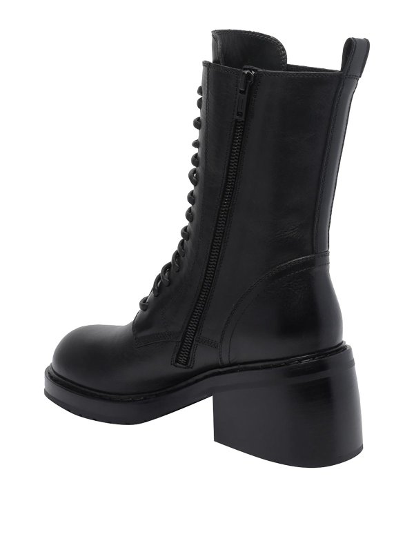 アンクルブーツ - 黒 shop online: ANN DEMEULEMEESTER