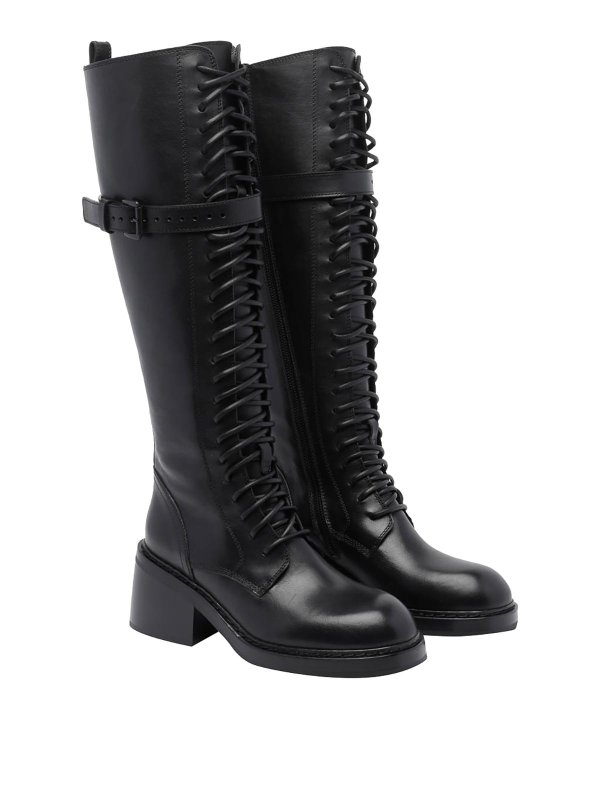 ANN DEMEULEMEESTER: ブーツ online - ブーツ - 黒