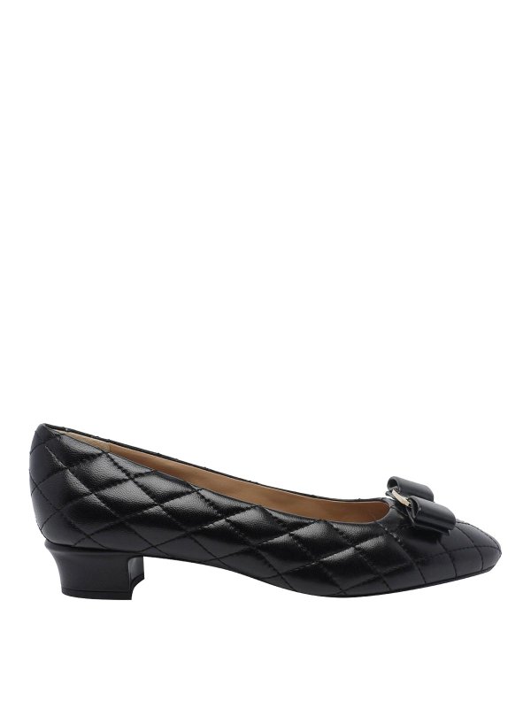 SALVATORE FERRAGAMO: パンプス - パンプス - 黒