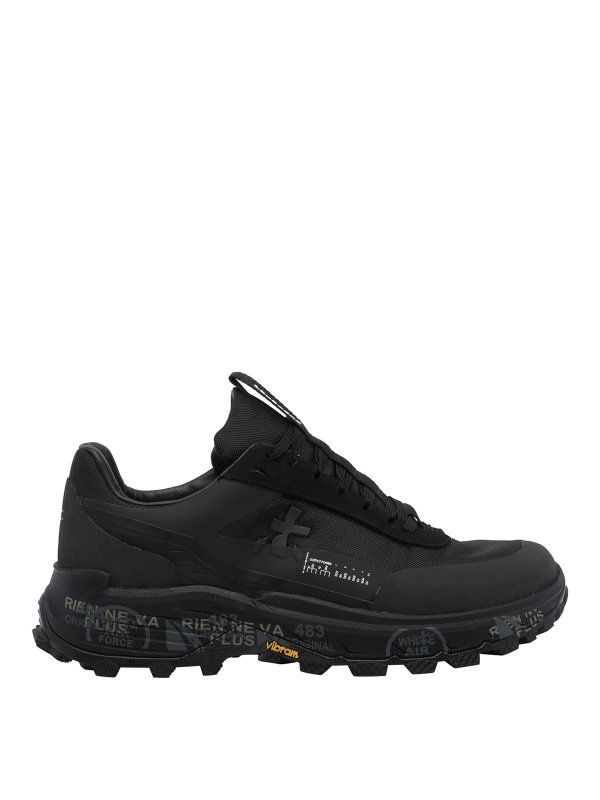 PREMIATA: Chaussures de sport - Baskets - Noir