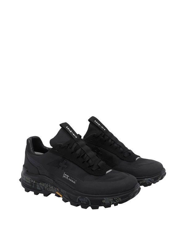 PREMIATA: Chaussures de sport online - Baskets - Noir