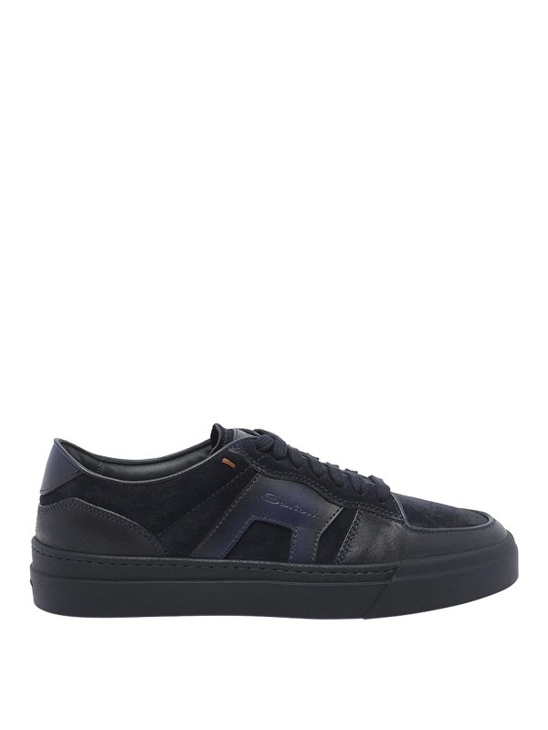 SANTONI: Sneaker - Sneaker - Blau