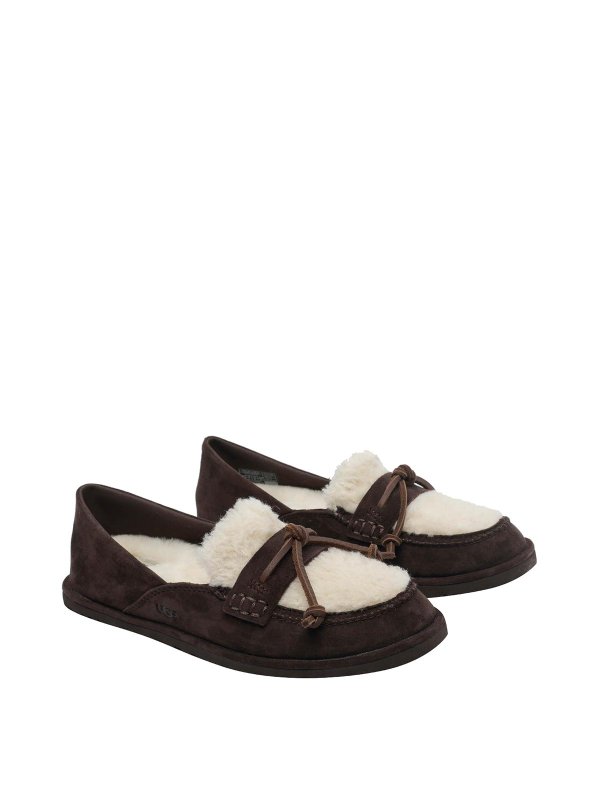 UGG: ロファー＆スリッパ - ローファー - ブラウン