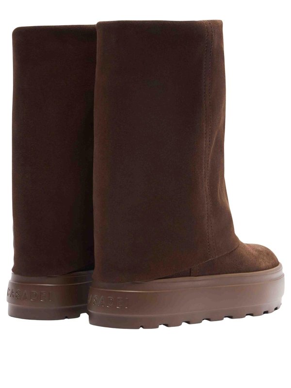 The Best Shops Casadei: Bottes - Bottes - Marron