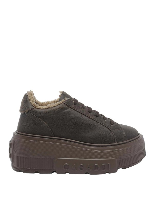 Casadei: Sneaker - Sneaker - Braun