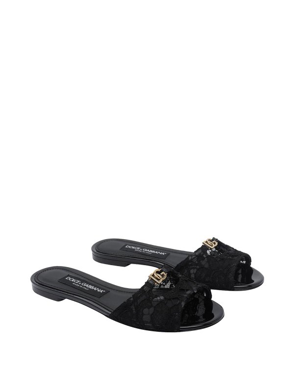 DOLCE & GABBANA: フラットシューズ online - フラットシューズ - 黒