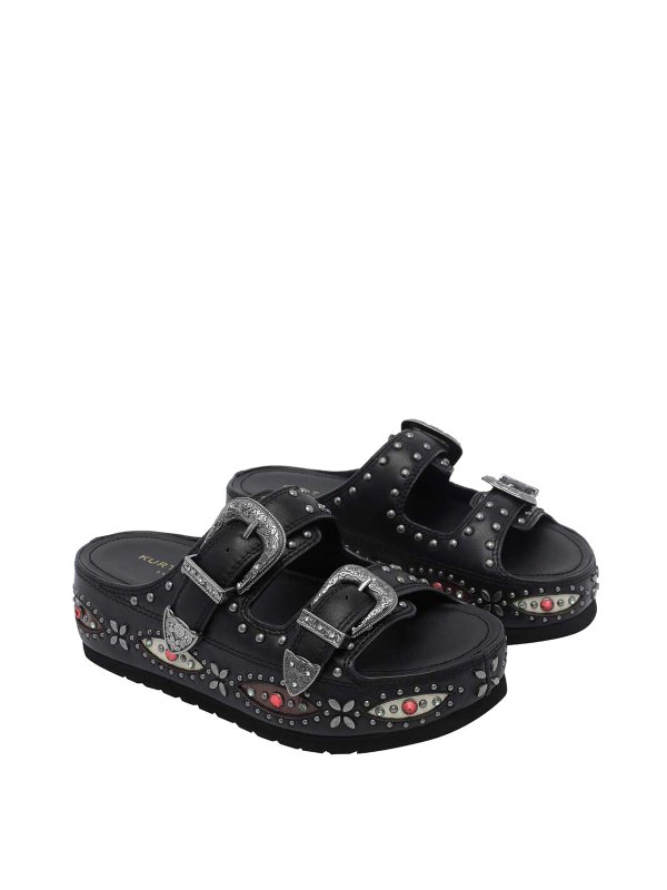 KURT GEIGER: サンダル online - サンダル - 黒