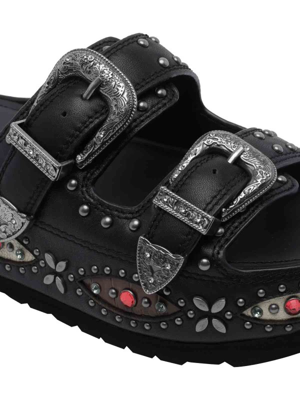 サンダル - 黒 shop online: KURT GEIGER