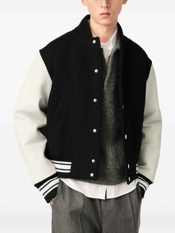AMI PARIS: ボンバージャケット online - ボンバージャケット - 黒