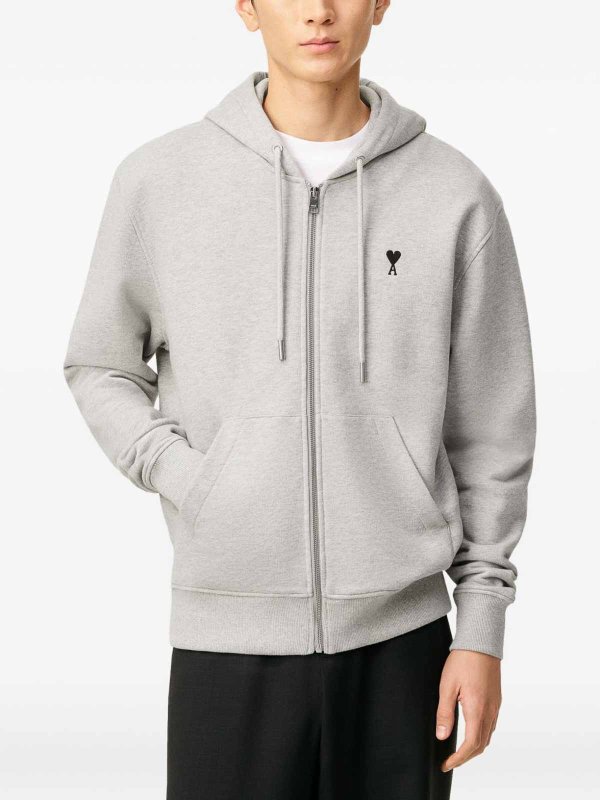 The Best Shops AMI PARIS: スウェット＆セーター - スウェットシャツ/セーター - グレー