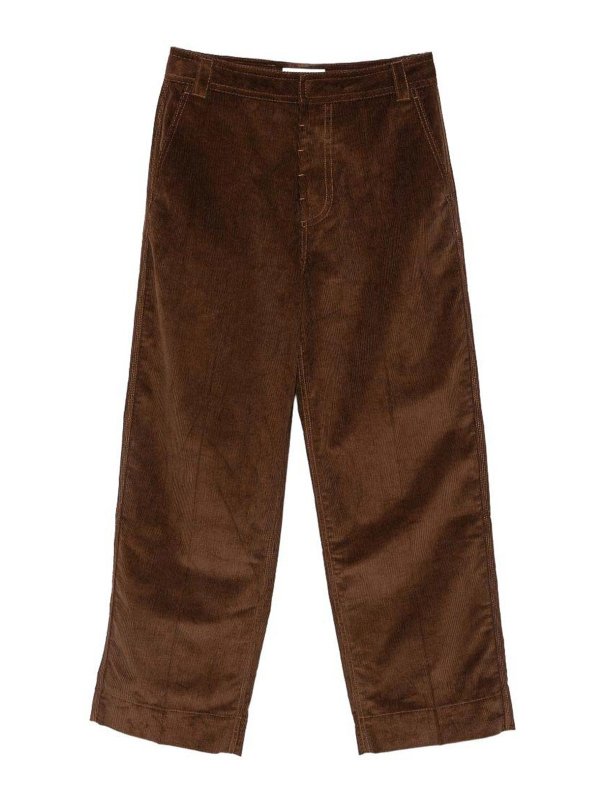 AMI PARIS: Jeans Rectos - Vaqueros Rectos - Marrón