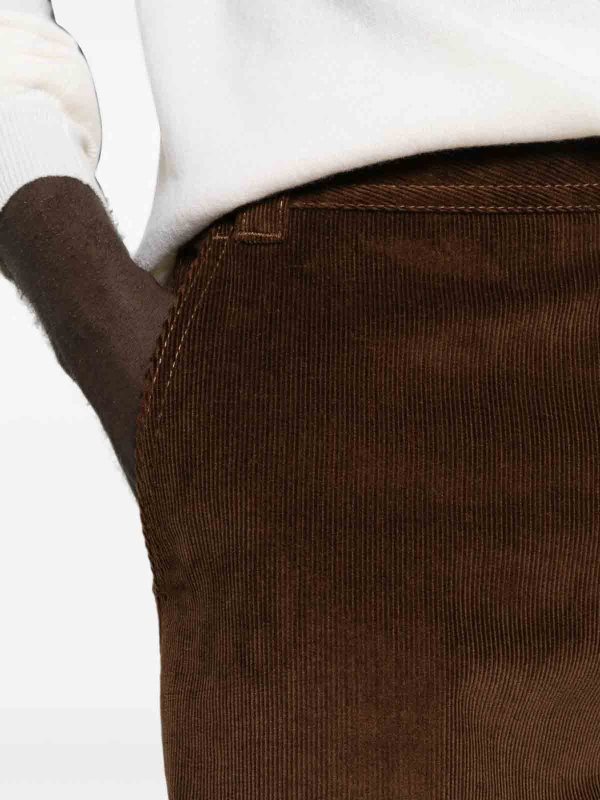 Vaqueros Rectos - Marrón shop online: AMI PARIS