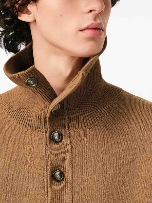 The Best Shops AMI PARIS: Wool High-Neck Sweater