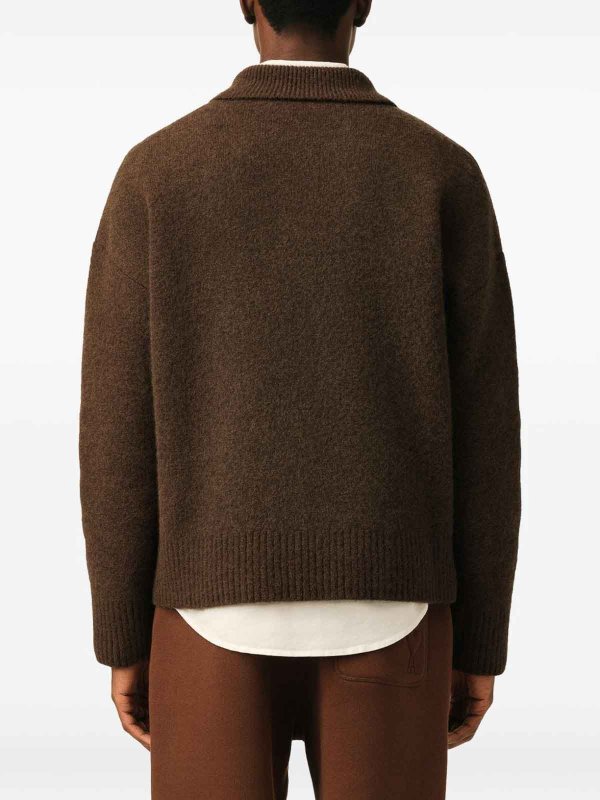 The Best Shops AMI PARIS: ポロシャツ - ポロシャツ - ブラウン