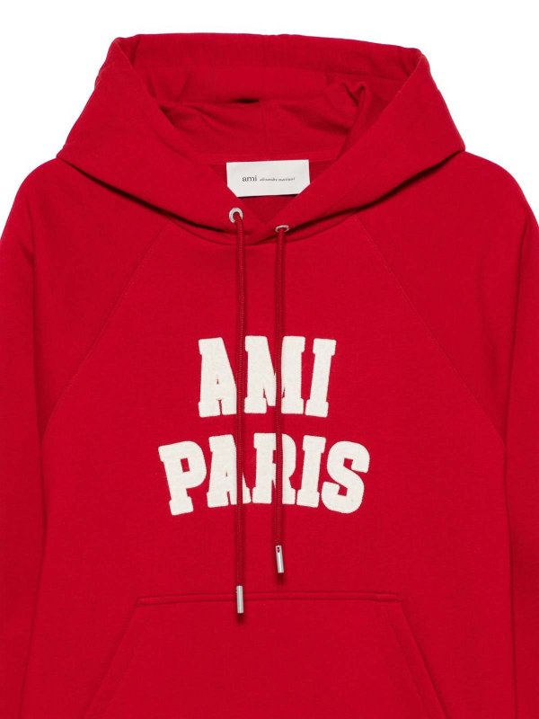 The Best Shops AMI PARIS: スウェット＆セーター - スウェットシャツ/セーター - 赤