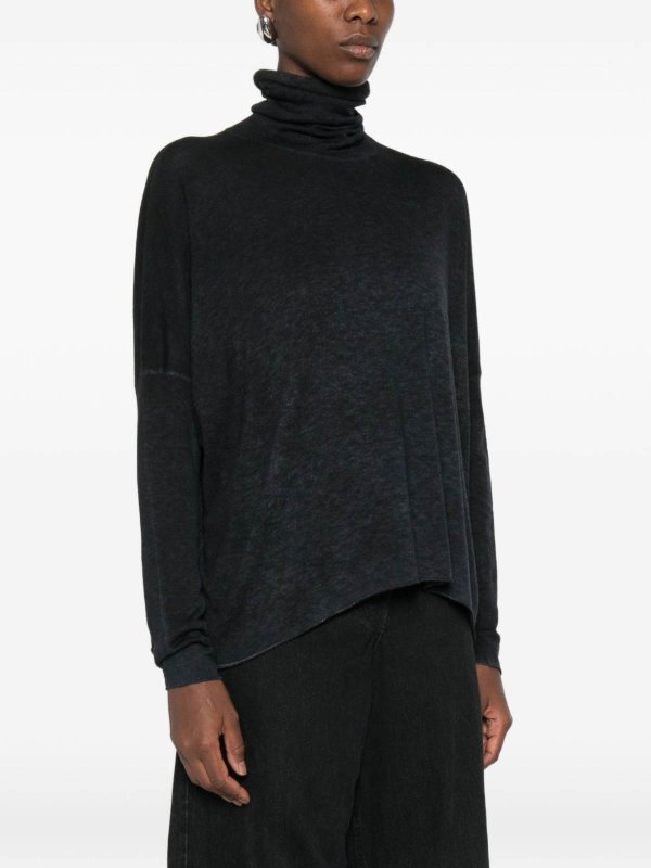 The Best Shops AVANT-TOI: Rollkragenpullover  und Polo-Ausschnitt - Rollkragenpullover - Dunkelblau