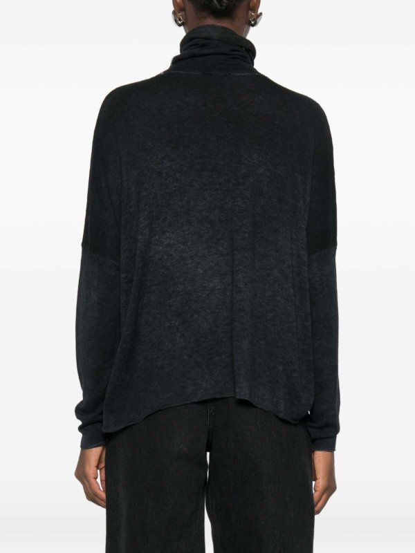 Rollkragenpullover - Dunkelblau shop online: AVANT-TOI