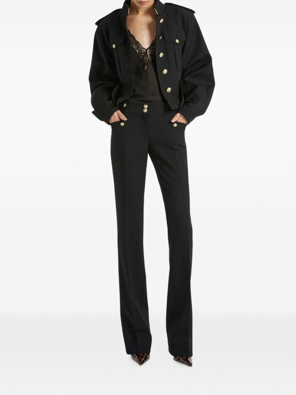 The Best Shops Balmain: casual trousers - Wool Trousers